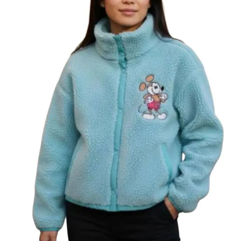 Disney Mickey Mouse Sherpa Jacket Size 3X